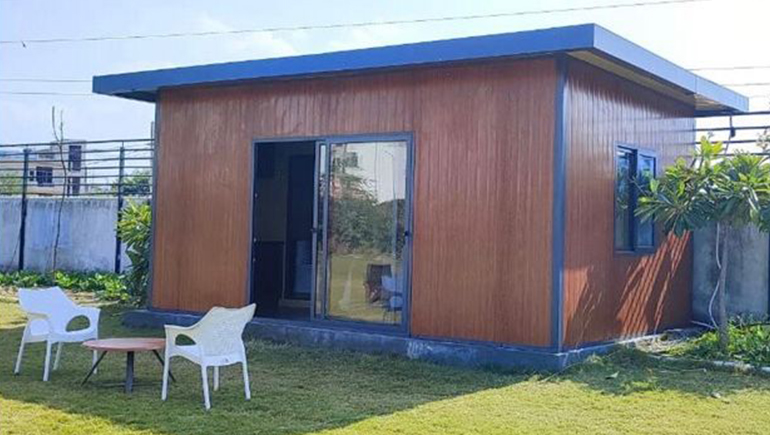 Rooftop Prefab Room in Hamirpur