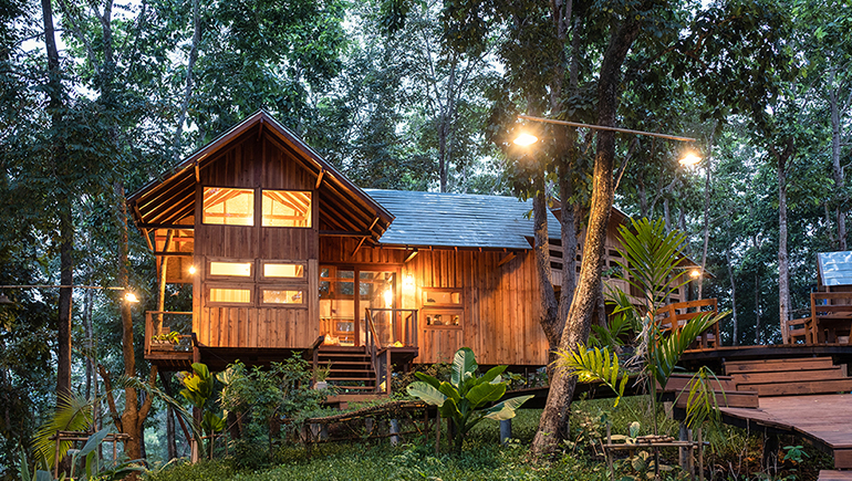 Wodden Cottages in Chandigarh