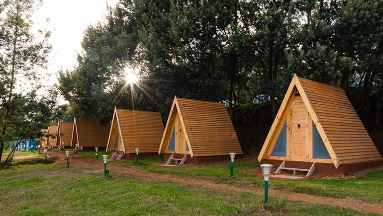 Wodden Cottages in Chandigarh